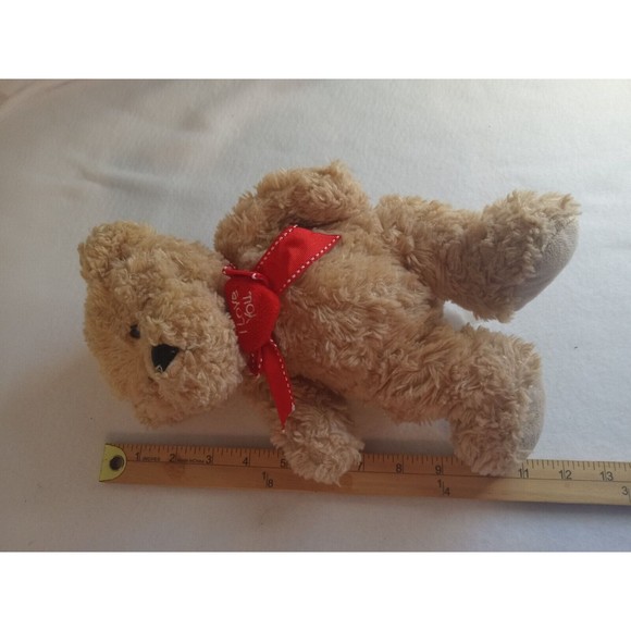 Vintage 2010 Valentine's Day Plush Stuffed Animal Bear I Love You Red Ribbon ,11 - Picture 4 of 4